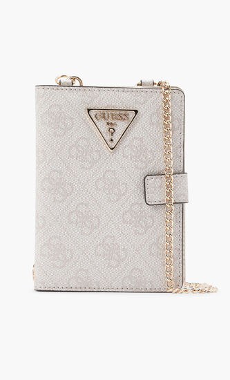 LAUREL SLG CHAIN PASSPORT CASE