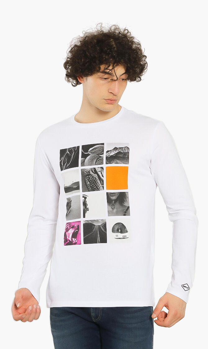 Photo Grid Long Sleeve T-shirt