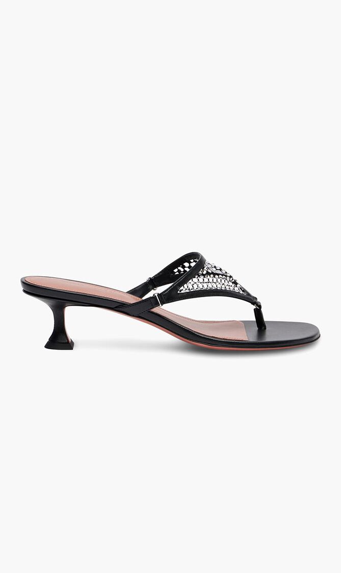 Cameron Crystal Thong Sandals