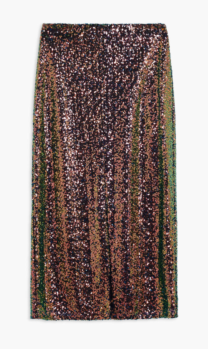 SEQUIN EVENING SKIRT