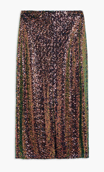 SEQUIN EVENING SKIRT