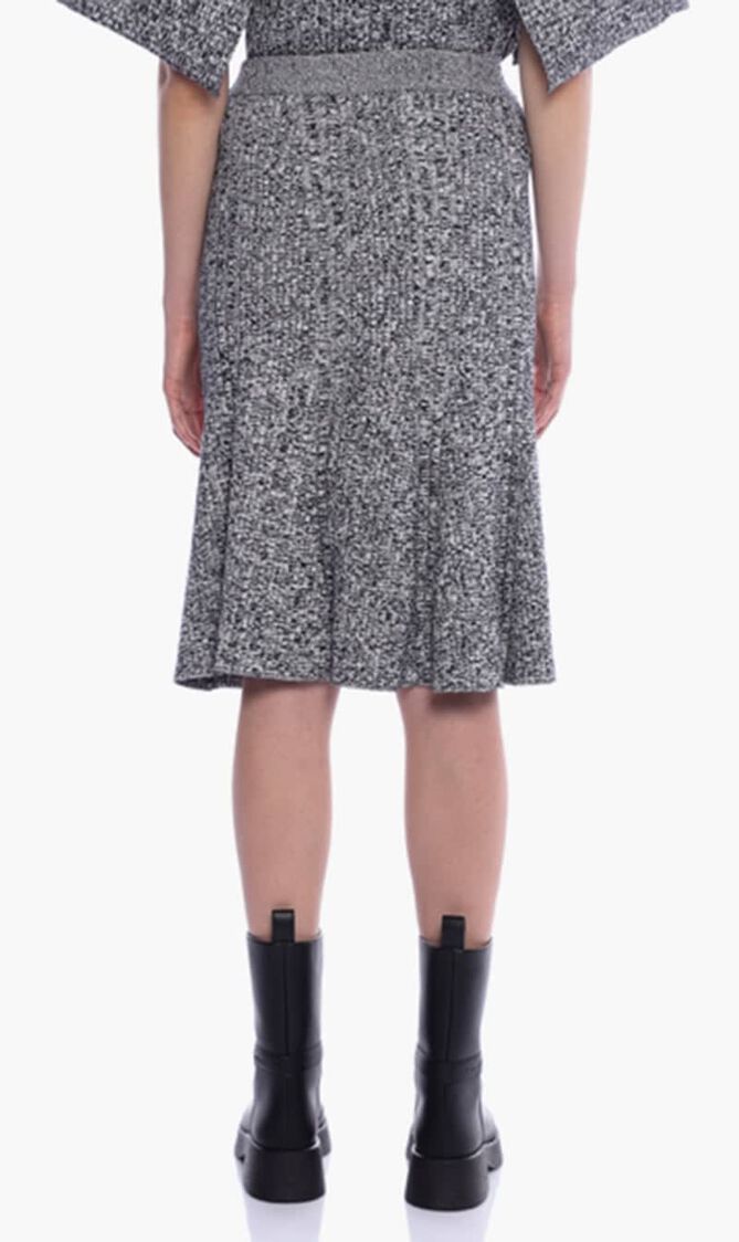 Mouline Rib Knit Skirt