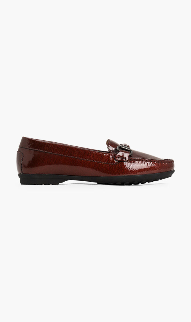 Buy GEOX Elidia Leather Moccasins for AED 75.00 The Deal Outlet