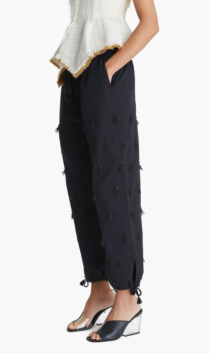 Poplin Drawstring Pants