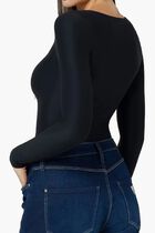 Cut Out Stretch Top