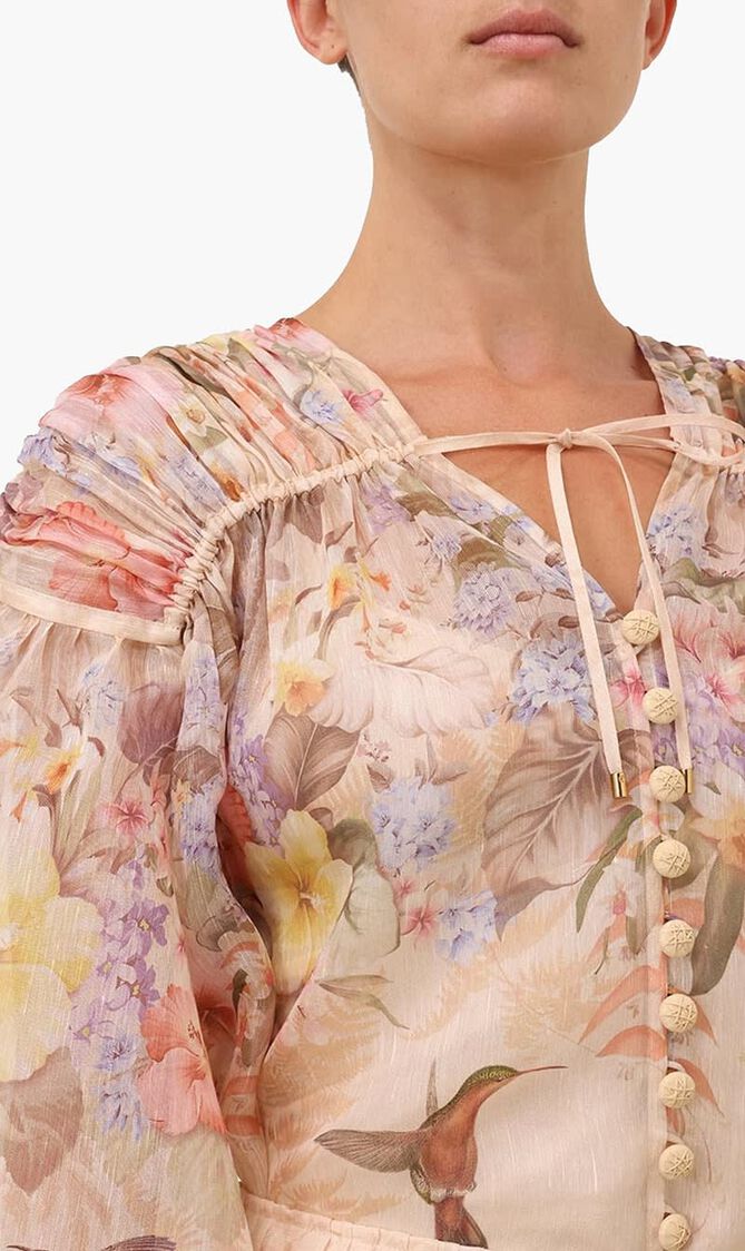 ILLUMINATE DRAWN BLOUSE