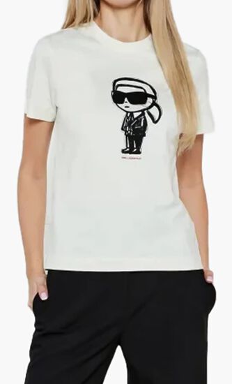 Ikon Sketch Print T Shirt