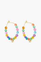 Carnival Hoop Earrings