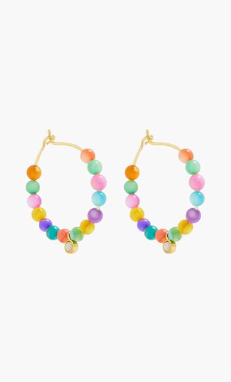 Carnival Hoop Earrings