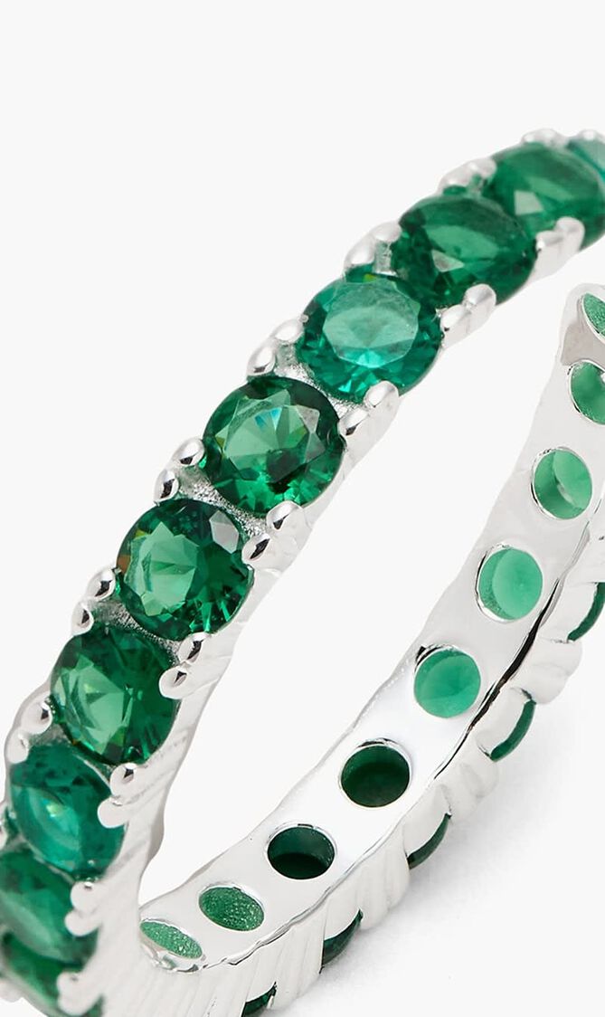 ETERNITY RING VERDE