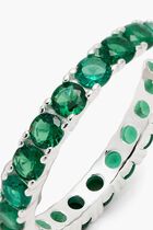 ETERNITY RING VERDE