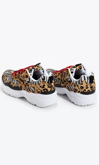 Ray Tracer Animal Print Sneakers
