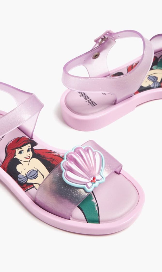 MINI MELISSA MAR SANDAL + DISNEY PRINCESS INF