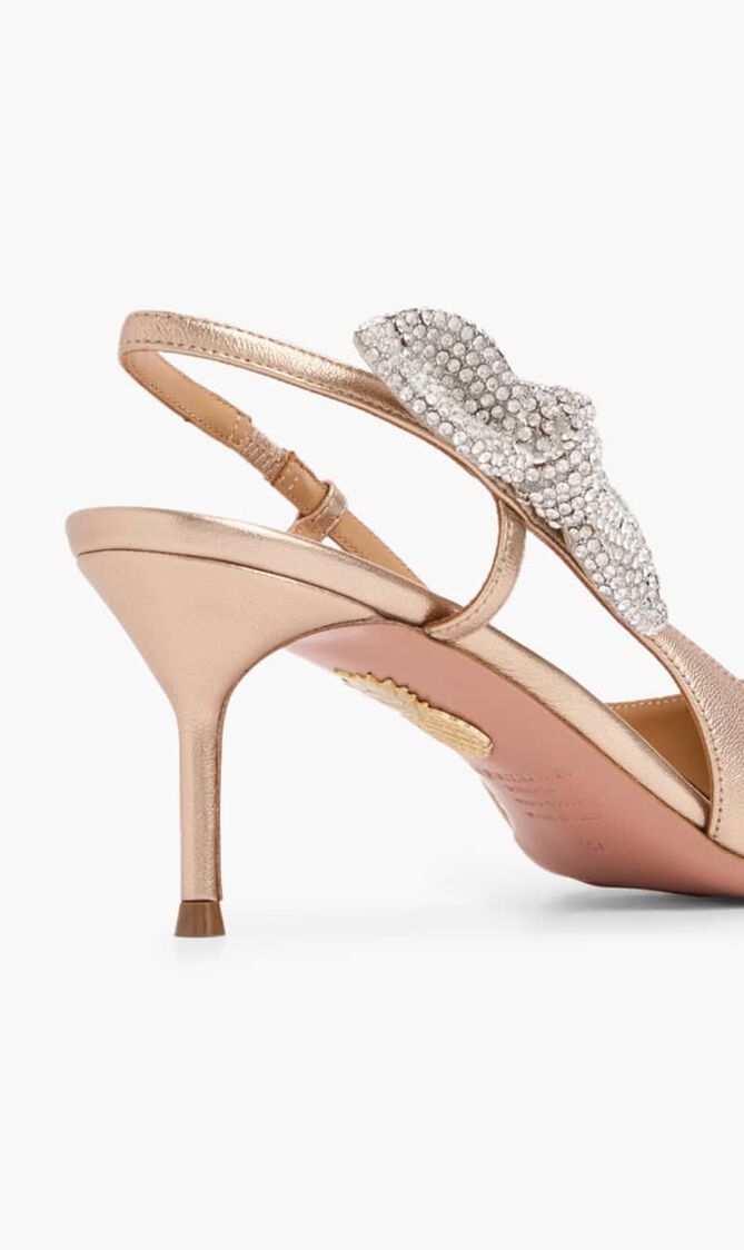 VERY BOW TIE CRYSTAL PUMP 65