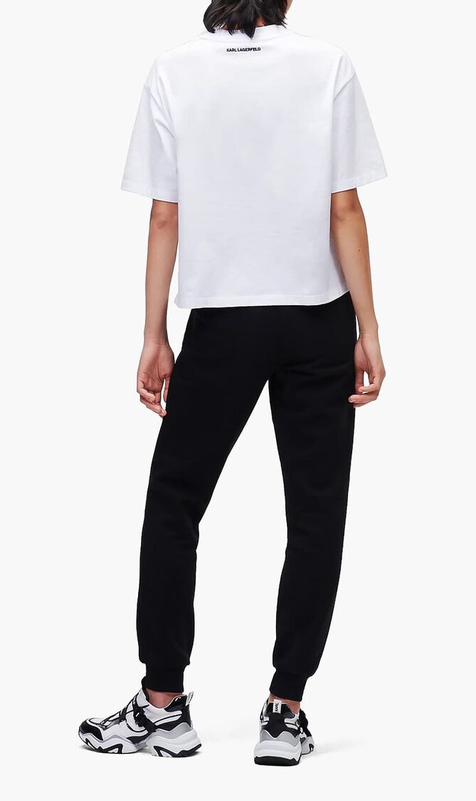 KARL SIGNATURE HEM T SHIRT