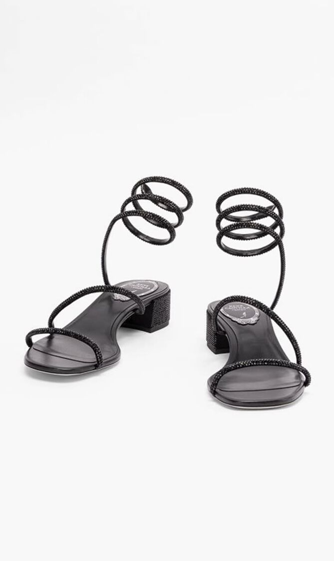 Cleo Crystal Embellished Sandals