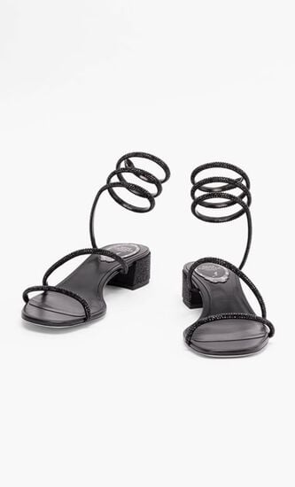 Cleo Crystal Embellished Sandals
