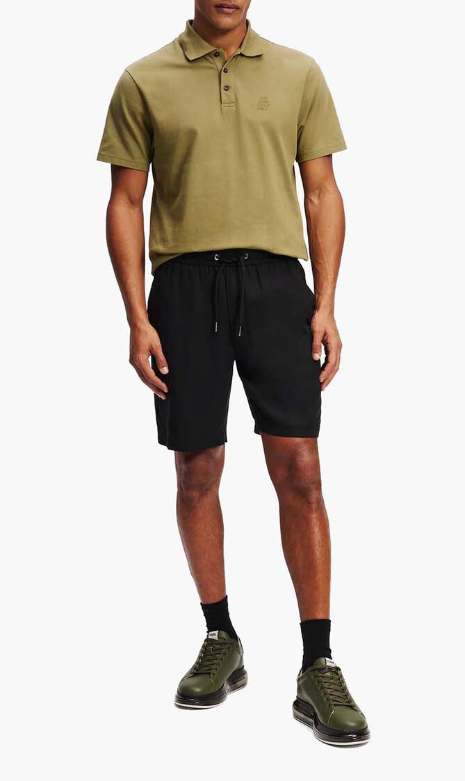 KAMEO LOGO TENCEL BLEND SHORTS