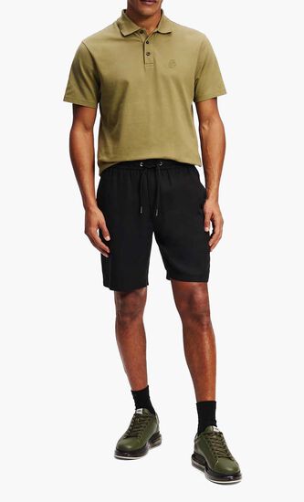KAMEO LOGO TENCEL BLEND SHORTS