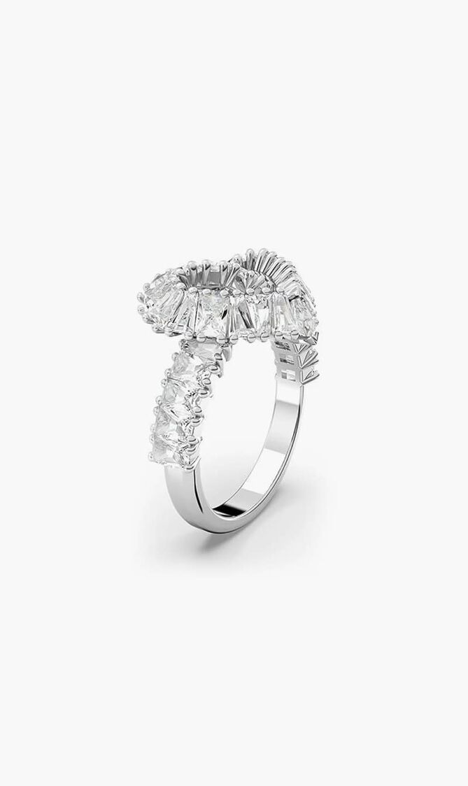 SJC MATRIX RING HRT WOVEN WHI/RHS 55 MM