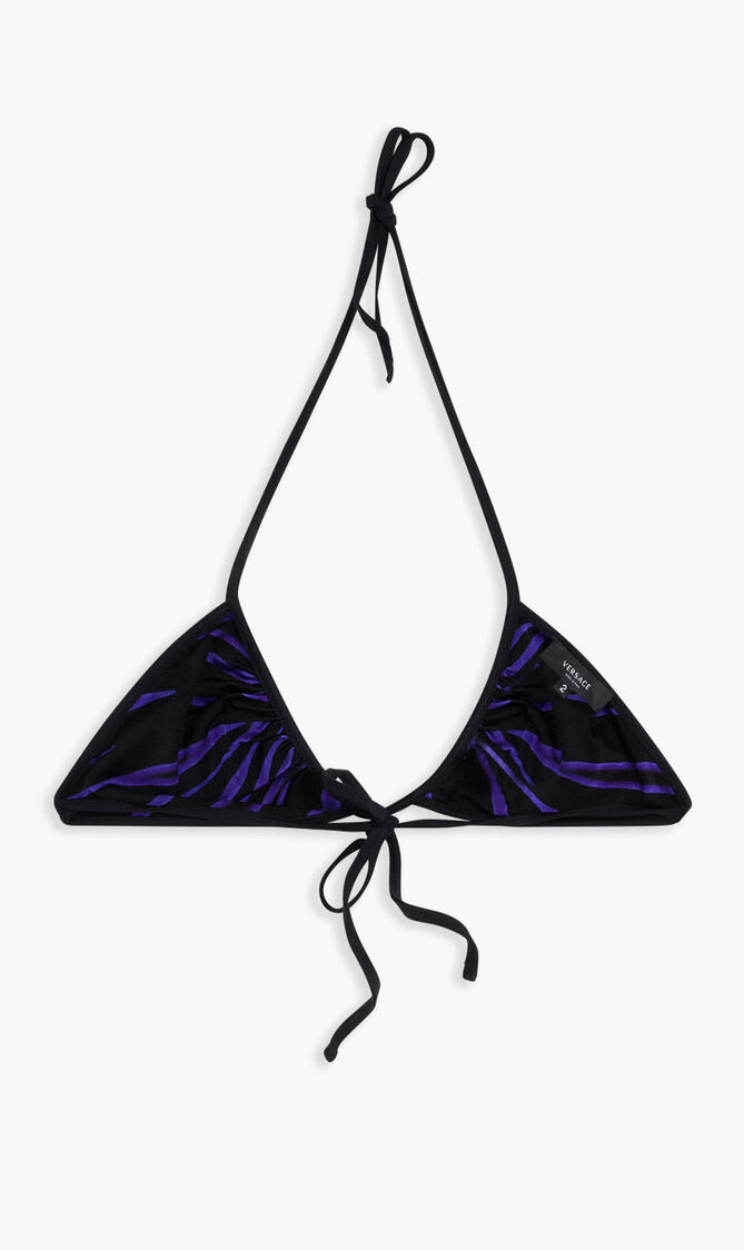 SWIM BIKINI REVERSIBLE LYCRA MIRANDA ZEBRA+VERSACE VERSACE