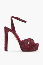 DIVINE CRYSTAL SANDAL PLATEAU 130