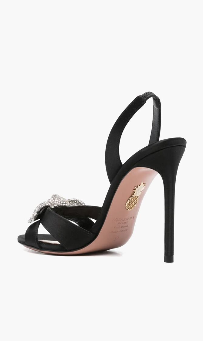 Very Bow Tie Crystal Sandals
