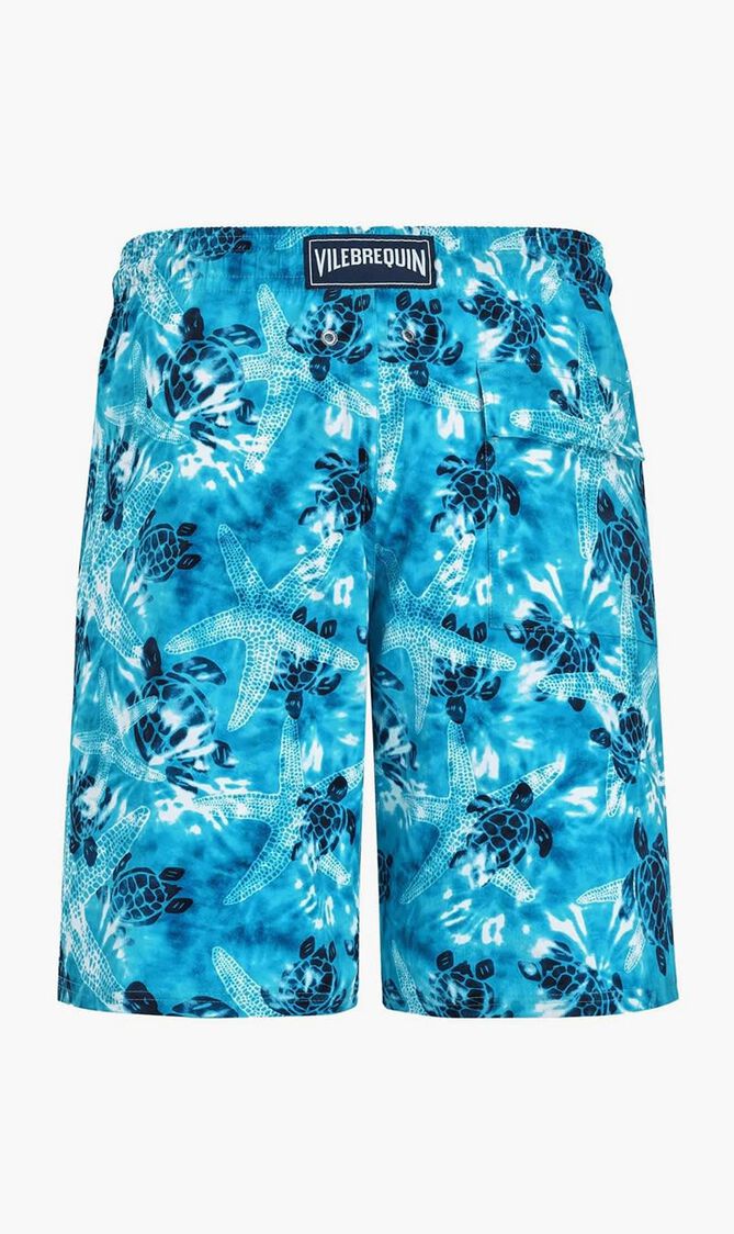 Starlettes and Turtle Tie Dye Swim Shorts