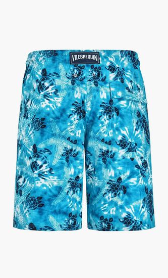 Starlettes and Turtle Tie Dye Swim Shorts