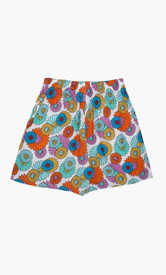 Floral Print Shorts