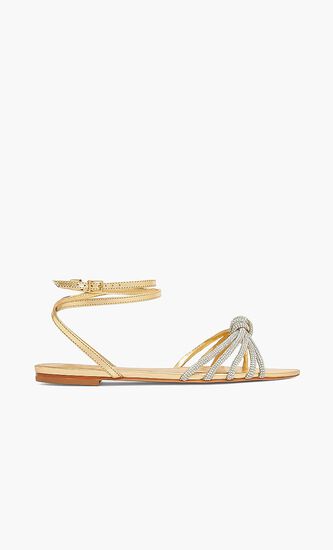 Knotted Flat Sandals