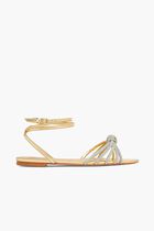 Knotted Flat Sandals