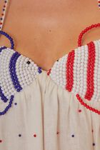 Beaded Fishes Sleeveless Maxi Dress Beaded Fishes Sleeveless Maxi Dress