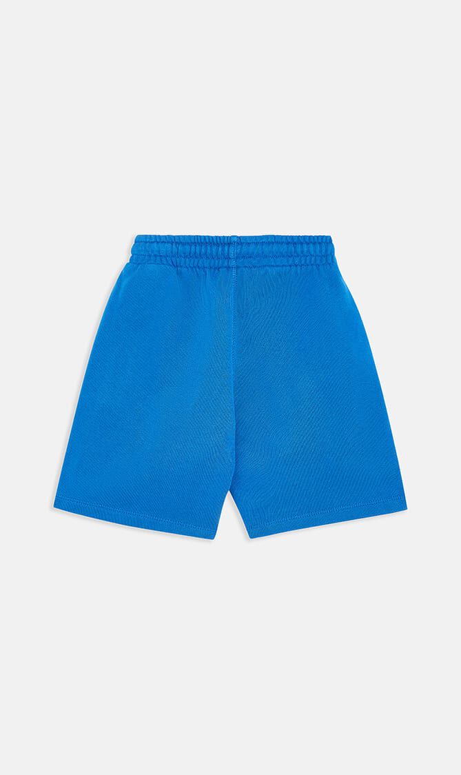 BOOKISH SWEATSHORT BLUE WHITE