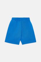BOOKISH SWEATSHORT BLUE WHITE