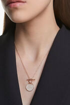 SJC GINGER NECKLACE T BAR CRY/ROS