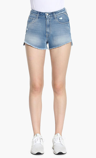 Open-End Denim Short