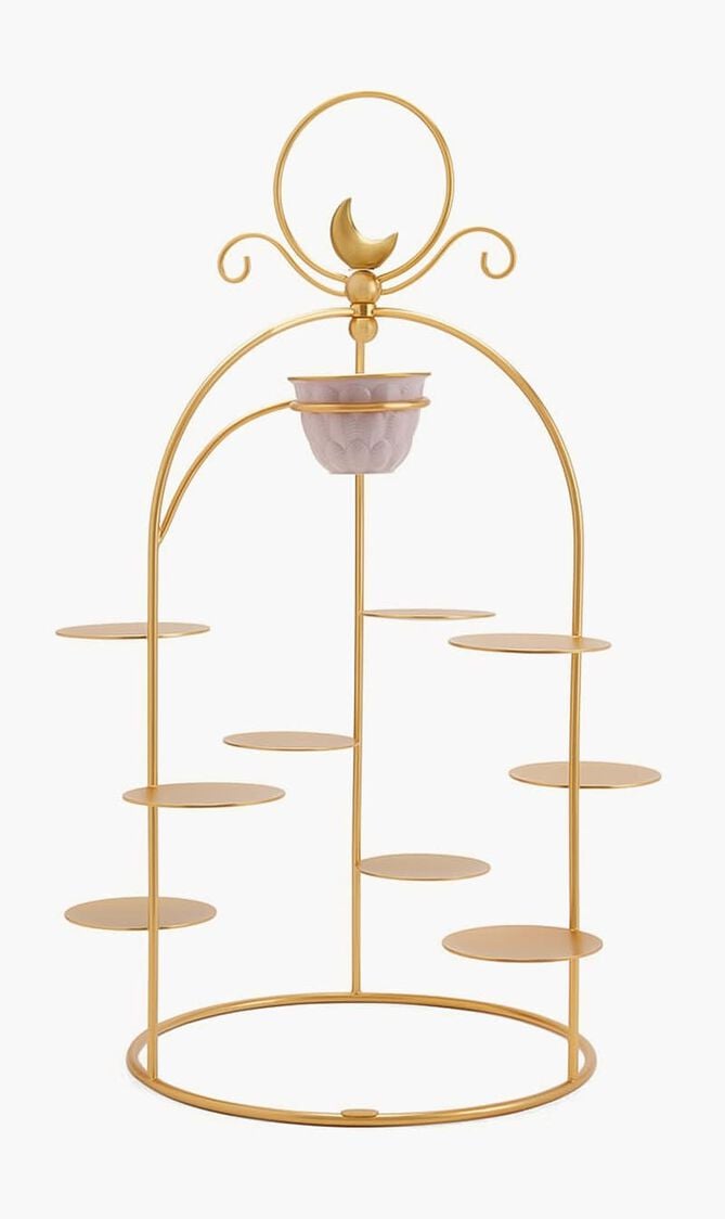 VLI CANDY CAGE WITH CUP PEACOCK / RAMADAN EXCLUSIVE