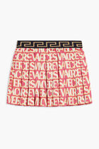 Pleated Skirt with Logo Pleated Skirt with Logo