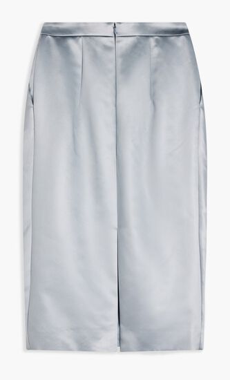 AVP LIGHT BLUE MIDI SKIRT