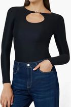 Cut Out Stretch Top