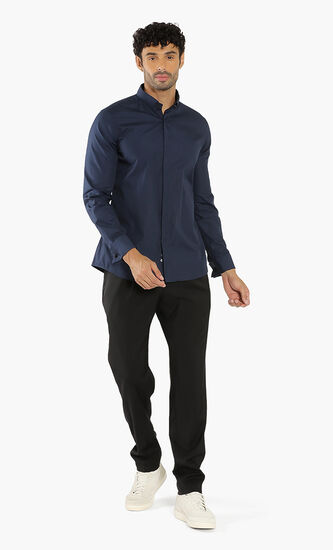 Plain Long Sleeves Shirt