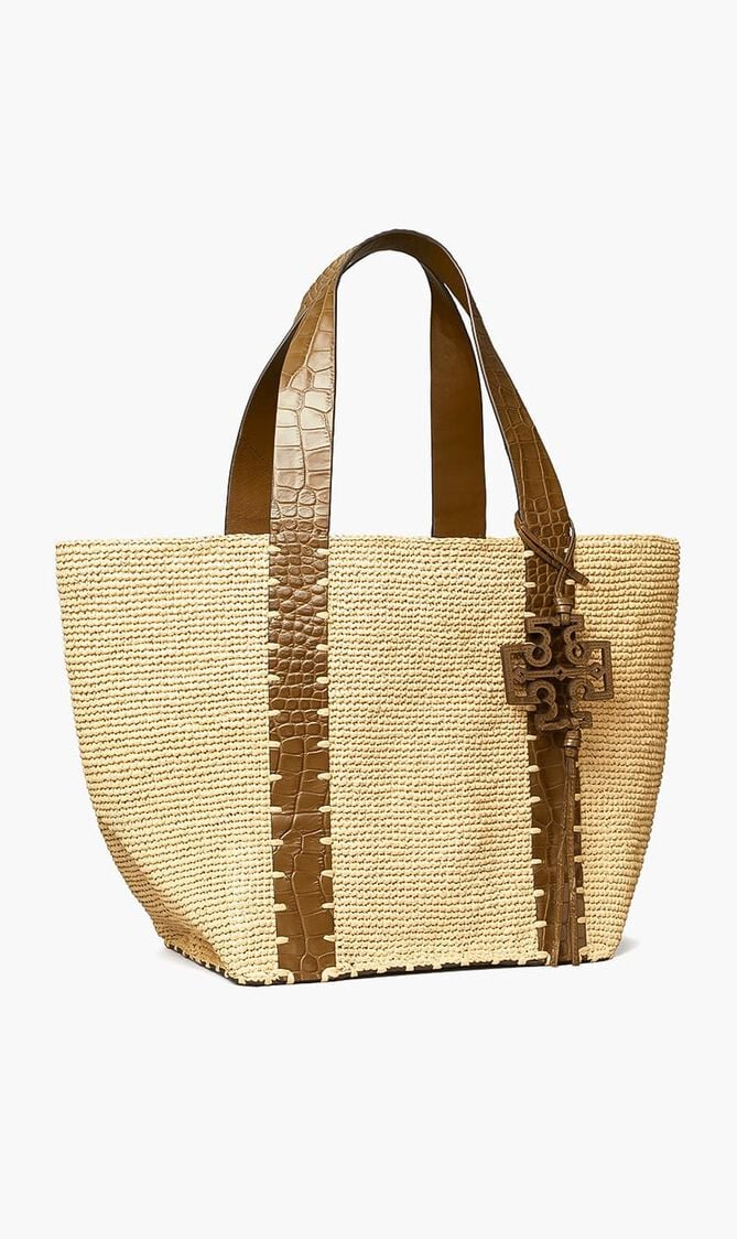 STRAW TOTE