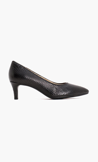 Forsythia Leather Pumps