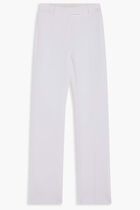 VISCOSE BLEND DOUBLE CREPE TROUSERS
