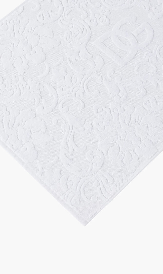 DGA ALL DECORS WHITE SHOWER MAT