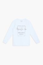 Glitter Logo Long Sleeve T-shirt