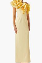 Lulu One Shoulder Ruffle Gown