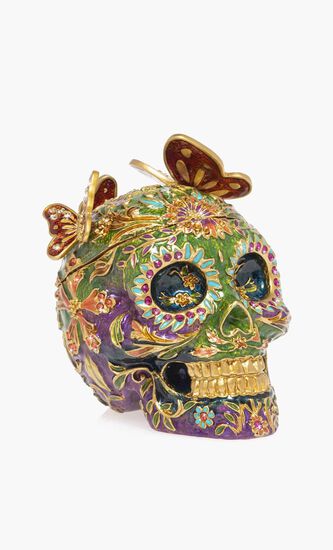 Rivera - Skull With Butterflies Box