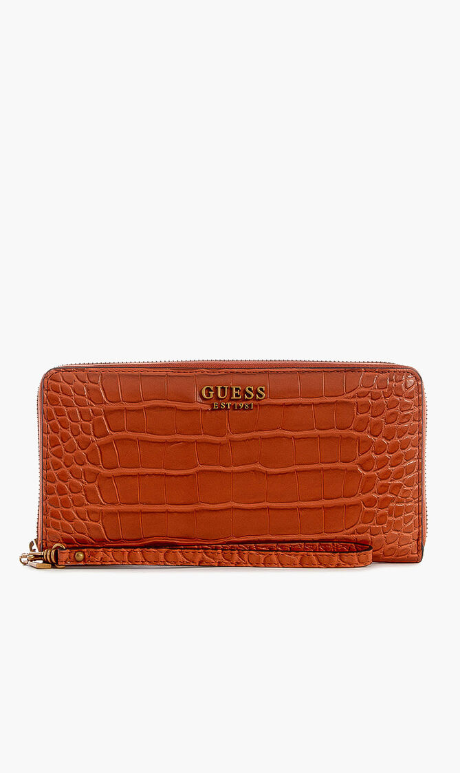 Buy GUESS Laurel Zip Around Wallet for SAR The Deal Outlet